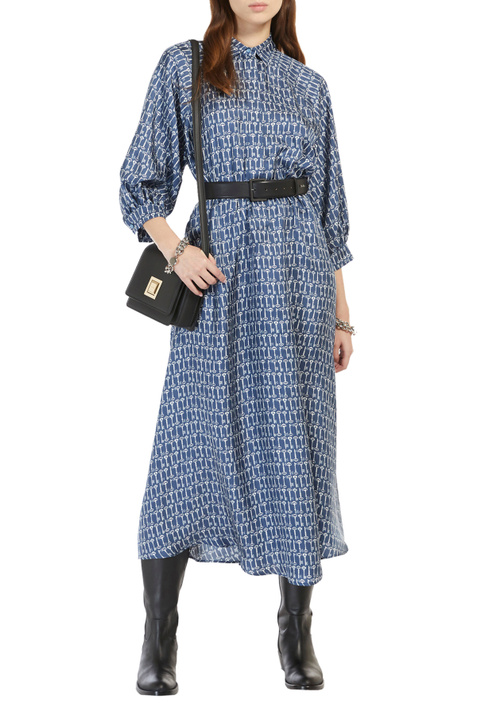 Max Mara Платье-рубашка TIMOTEO из чистого шелкового твила ( цвет), артикул 12262229 | Фото 2
