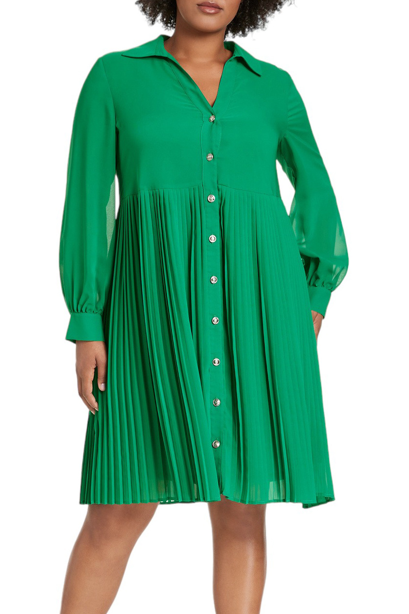 Женский Samoon Платье плиссированное (цвет ), артикул 380206-21217 | Фото 4