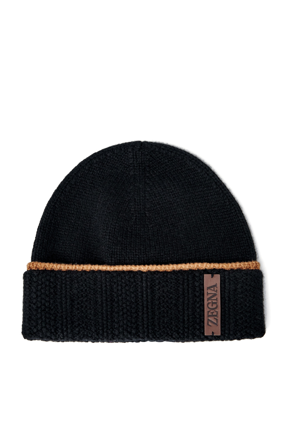 Мужской Zegna Шапка из кашемира с лого (цвет ), артикул Z4I40H-B40-BK1 | Фото 1