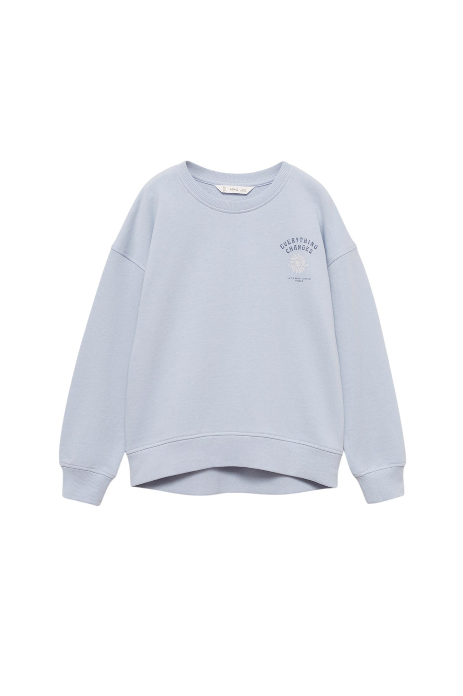 Девочкам Mango Kids Свитшот DUBLINI из хлопка (цвет ), артикул 87082024 | Фото 1