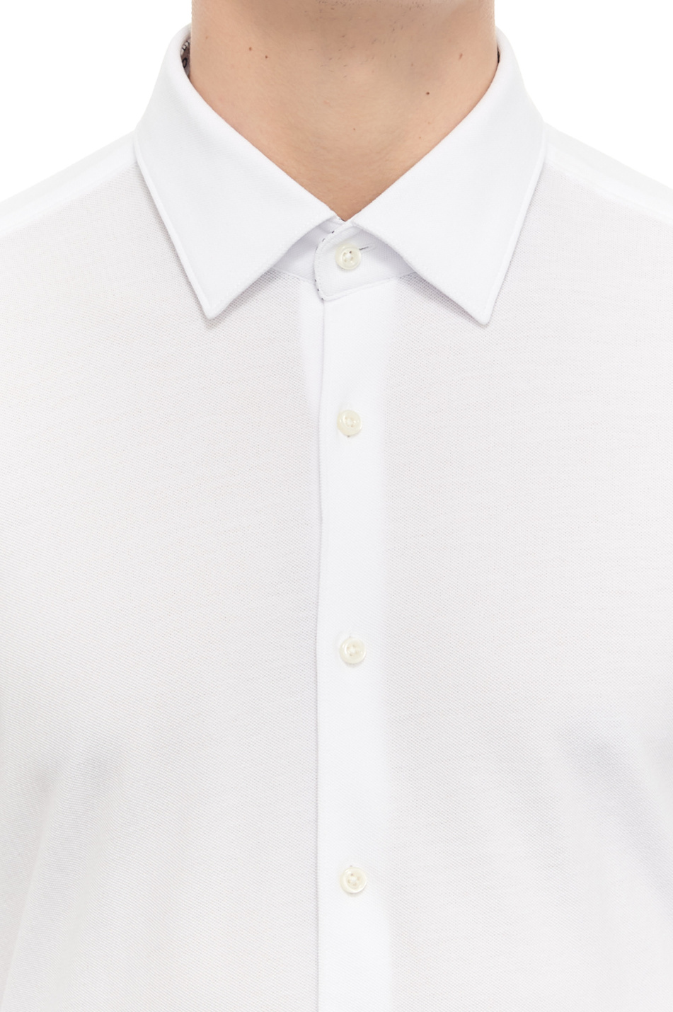 Мужской BOSS Рубашка из натурального хлопка (цвет ), артикул 50508819 | Фото 5