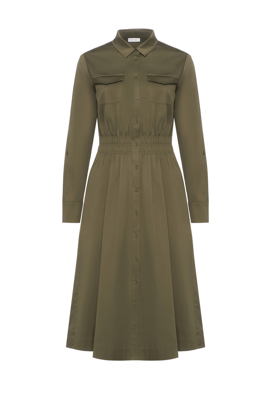 Женский Gerry Weber Платье-рубашка однотонное (цвет ), артикул N68507 | Фото 1