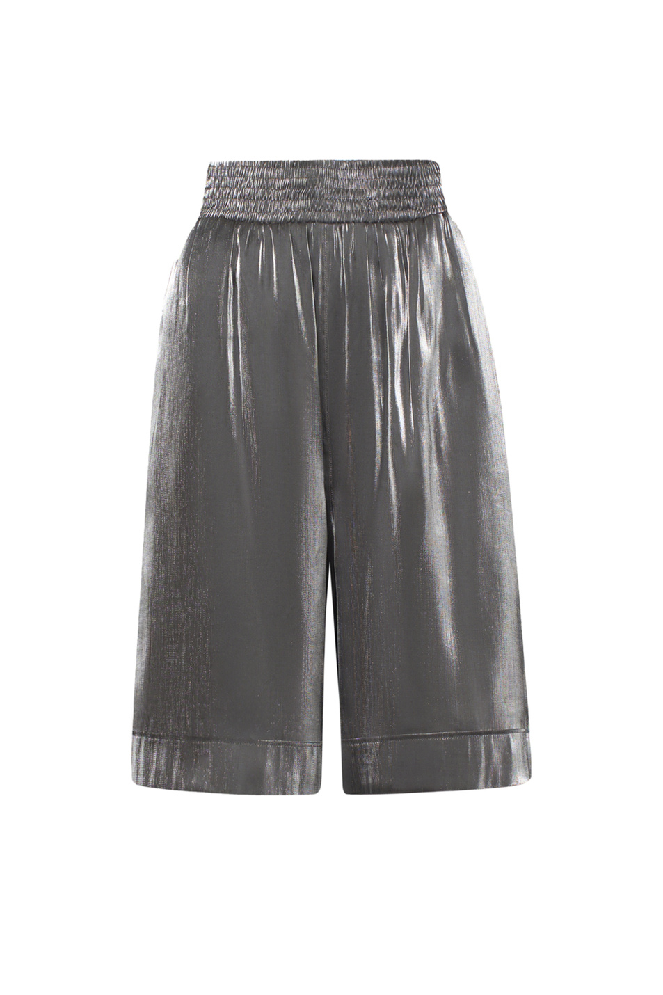 Женский Liu Jo Шорты-бермуды с эффектом металлик (цвет ), артикул TA6074T322A | Фото 1