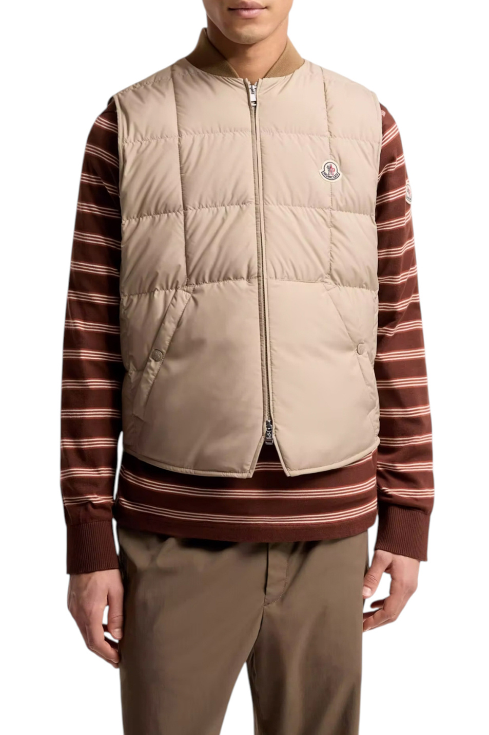 Мужской Moncler Жилет ELBERTON с пуховым наполнителем (цвет ), артикул L10911A00149-597YW | Фото 3