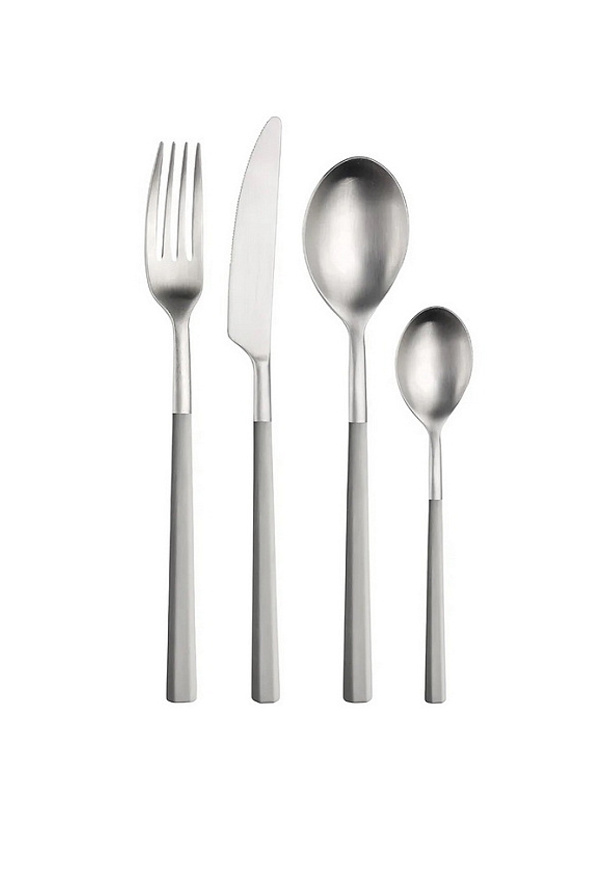 Не имеет пола Pinti Набор столовых приборов HIVE TAUPE, 24 предмета (цвет ), артикул 2LR0Y091 | Фото 1