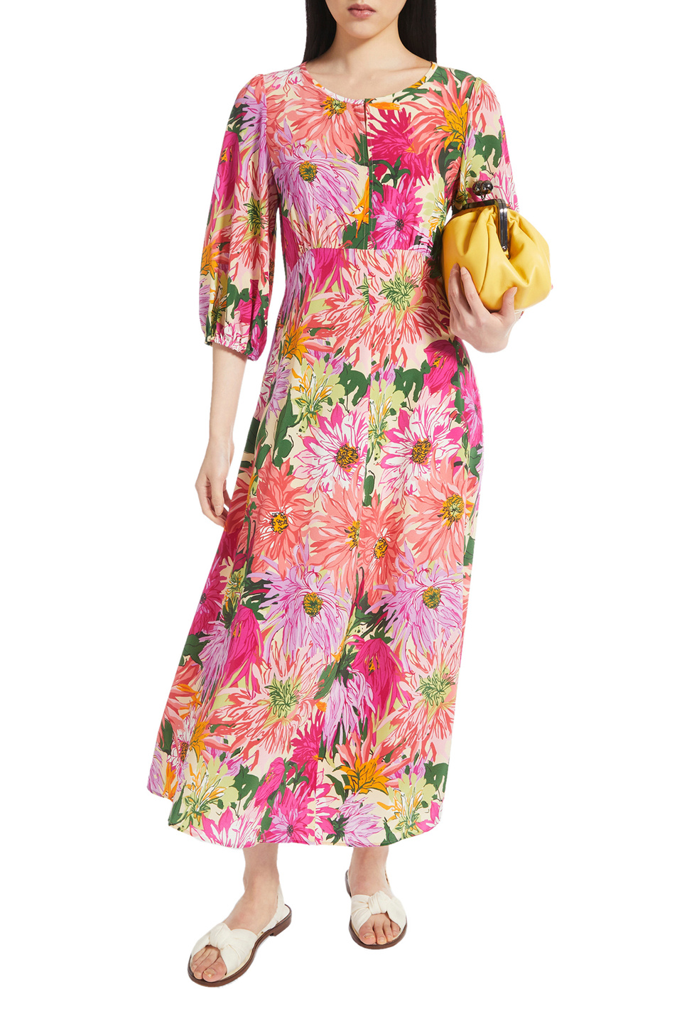 Женский Weekend Max Mara Платье LORIA с принтом (цвет ), артикул 52211221 | Фото 2