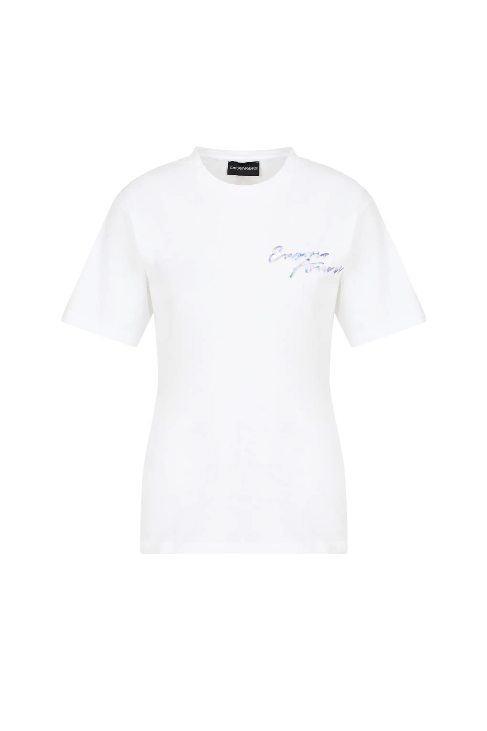 Женский Emporio Armani Футболка с логотипом (цвет ), артикул EW000903-AF12597 | Фото 1