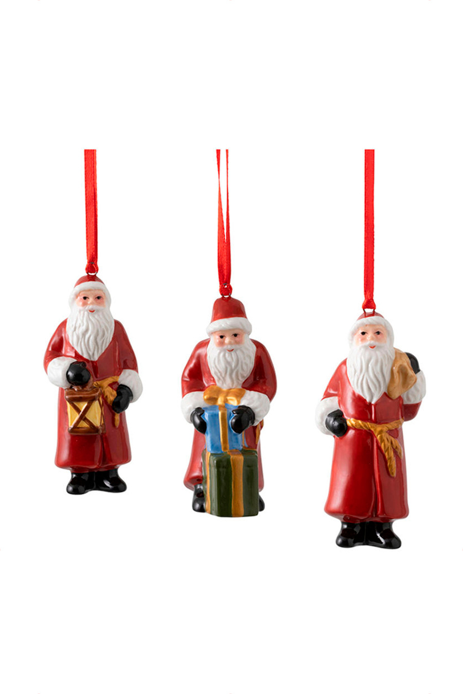 Не имеет пола Villeroy & Boch Набор декоративных фигурок "Санта Клаусы" (цвет ), артикул 14-8331-6687 | Фото 1