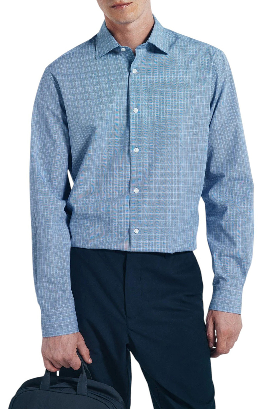 Мужской Springfield Рубашка из натурального хлопка (цвет ), артикул 1502914 | Фото 1