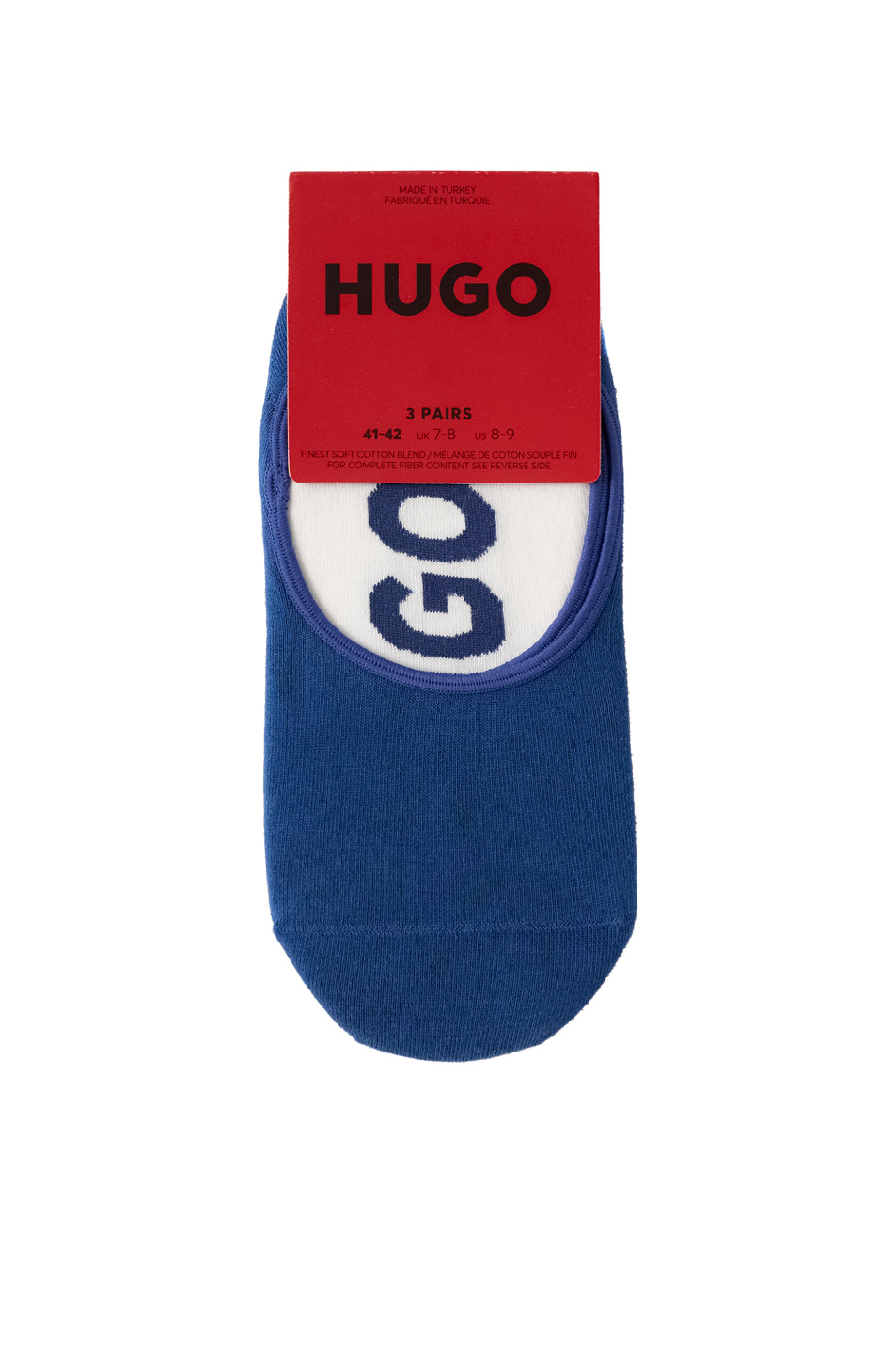 Мужской HUGO Носки-следки в комплекте из 3 пар (цвет ), артикул 50541589 | Фото 1