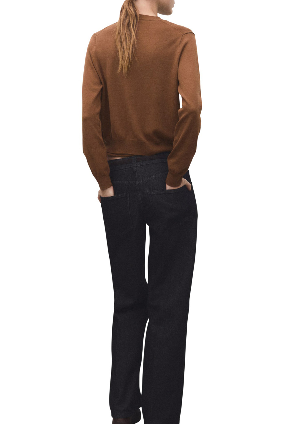 Женский Mango Кардиган OLSEN однотонный (цвет ), артикул 27071191 | Фото 4