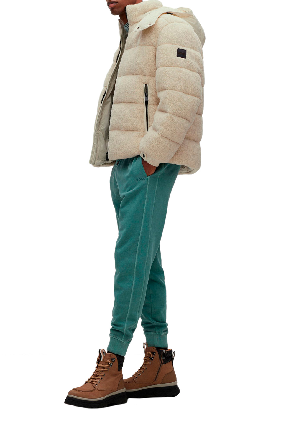Мужской BOSS Куртка из флиса со съемным капюшоном (цвет ), артикул 50476615 | Фото 2