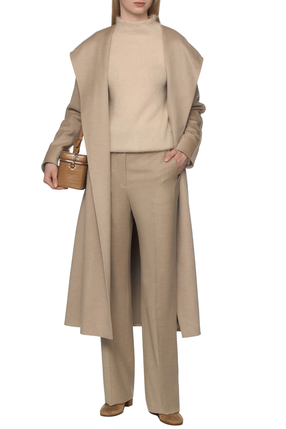 Женский Max Mara Пальто DANTON из кашемира (цвет ), артикул 2526016052 | Фото 3