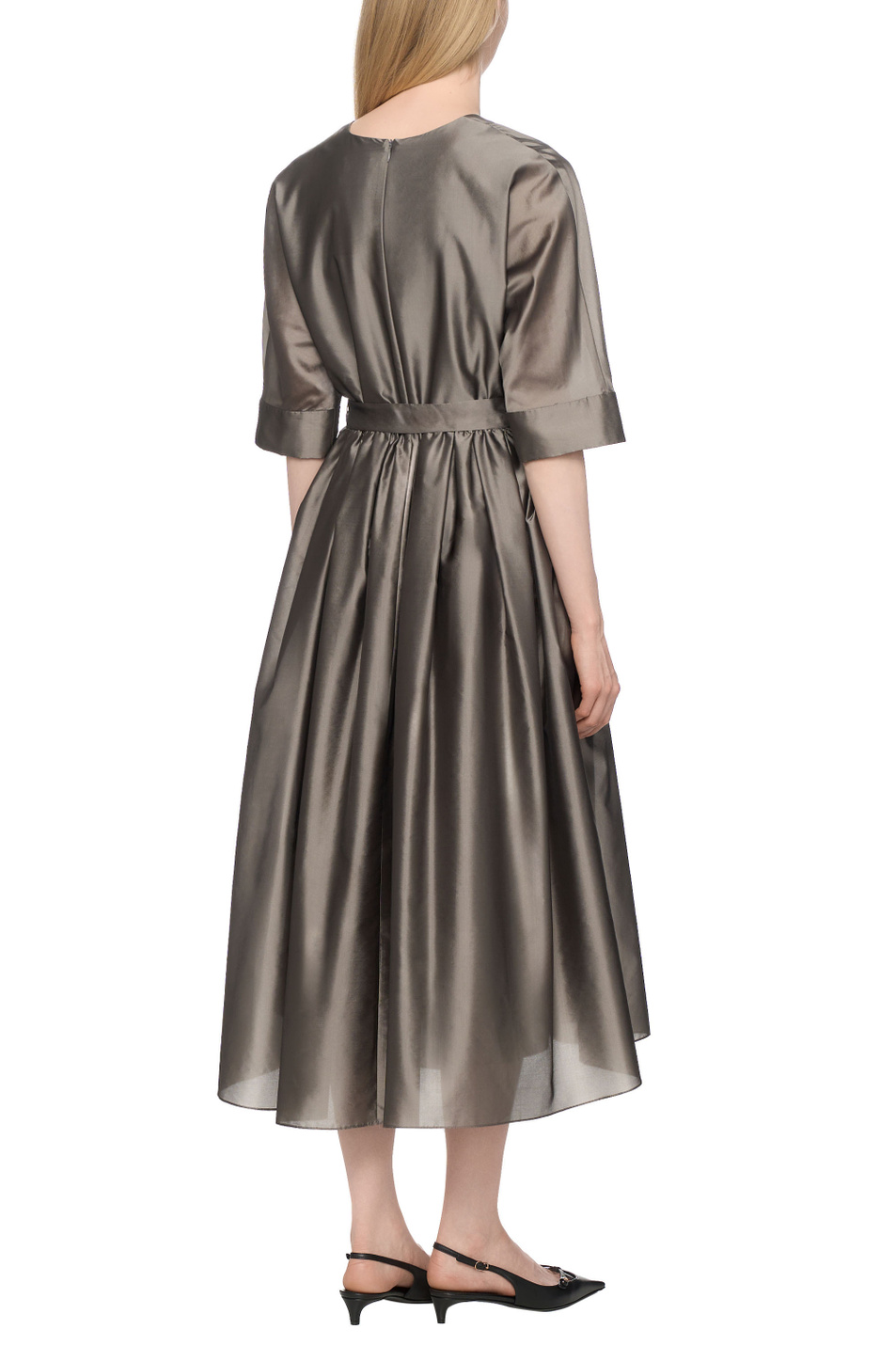 Женский Max Mara Платье VIOLA с поясом (цвет ), артикул 2519221063 | Фото 4