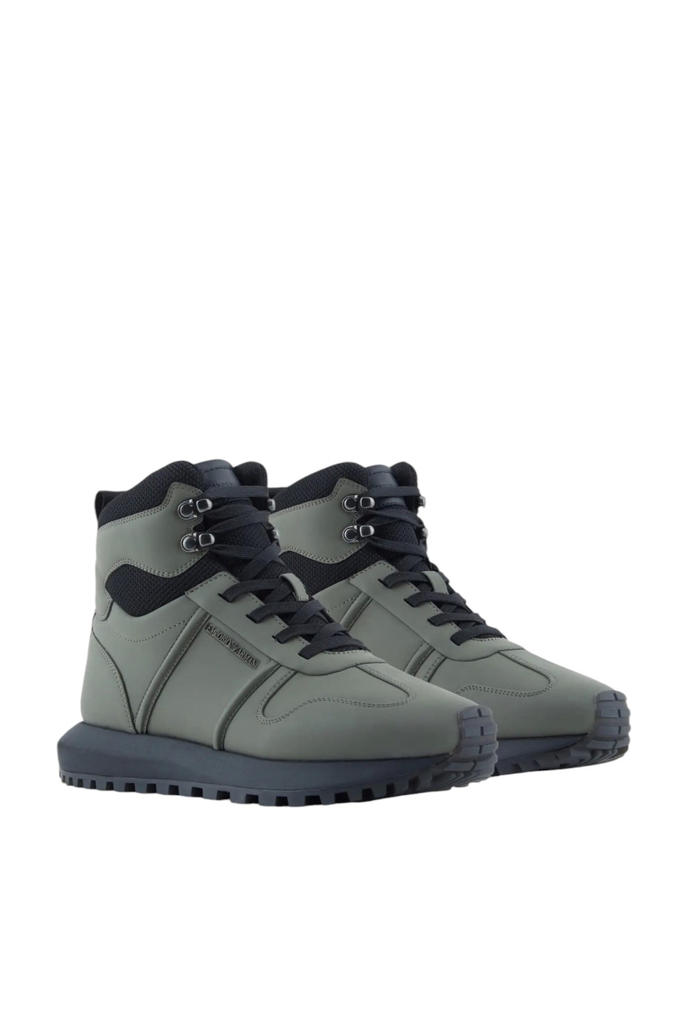 Мужской Emporio Armani Ботинки с логотипом (цвет ), артикул EM003736-AF18012 | Фото 2