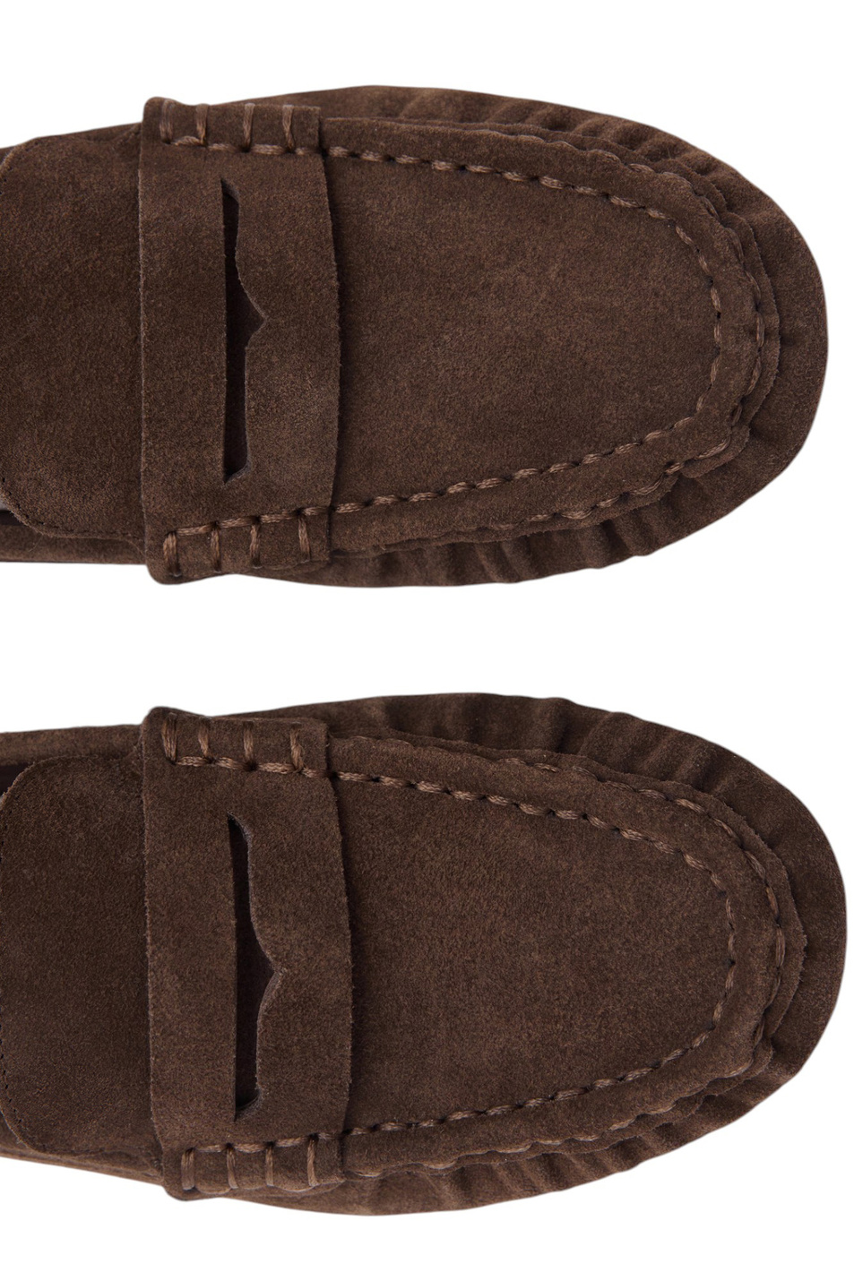 Мокасины ISO из натуральной замши|Основной цвет:Коричневый Женский Mango Мокасины ISO из натуральной замши (цвет ), артикул 17084429 | Фото 4