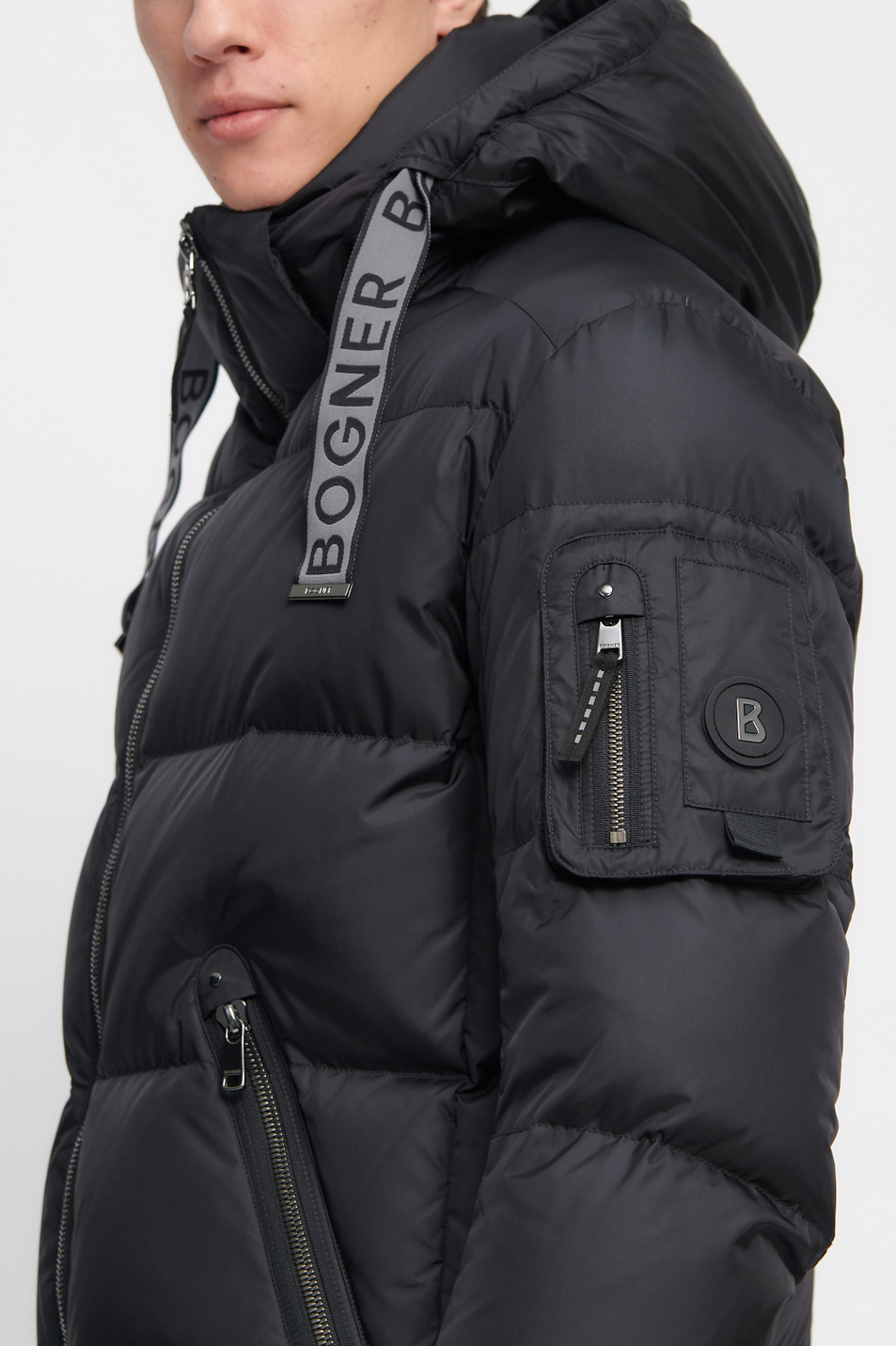 Мужской Bogner Стеганая куртка JAMY-D со съемным капюшоном и наполнителем из натурального пуха и пера (цвет ), артикул 38353715 | Фото 5
