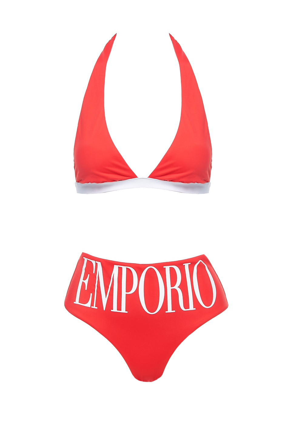 Emporio Armani Раздельный купальник с логотипом (цвет ), артикул 262533-1P324 | Фото 1