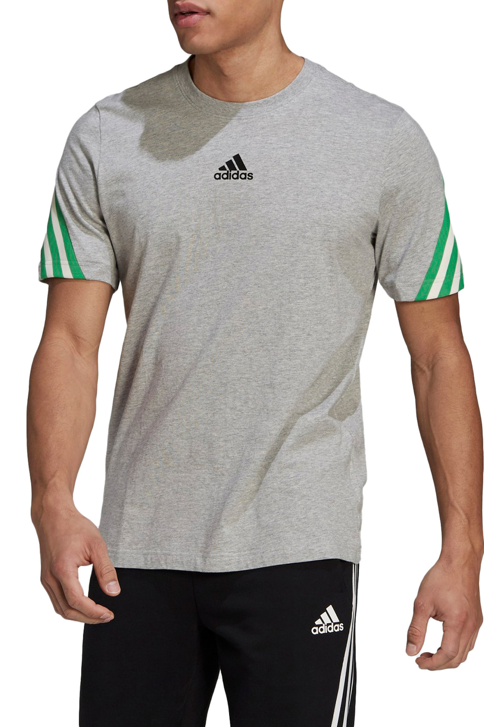 Adidas Футболка Sportswear с полосками на рукавах (цвет ), артикул GP4120 | Фото 2