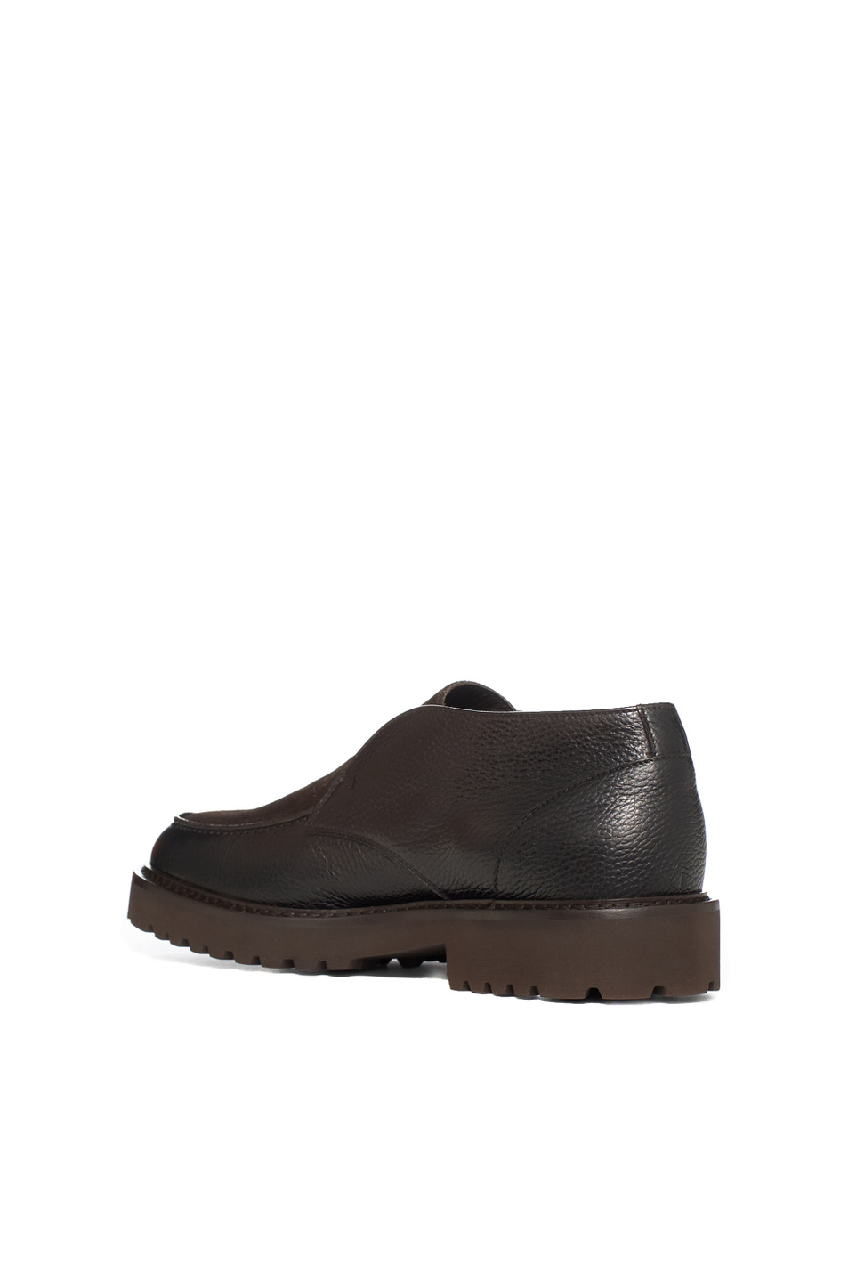 Полуботинки из натуральной кожи|Основной цвет:Коричневый Мужской Doucal's Полуботинки из натуральной кожи (цвет ), артикул DU3332PHILPN002TM02 | Фото 3