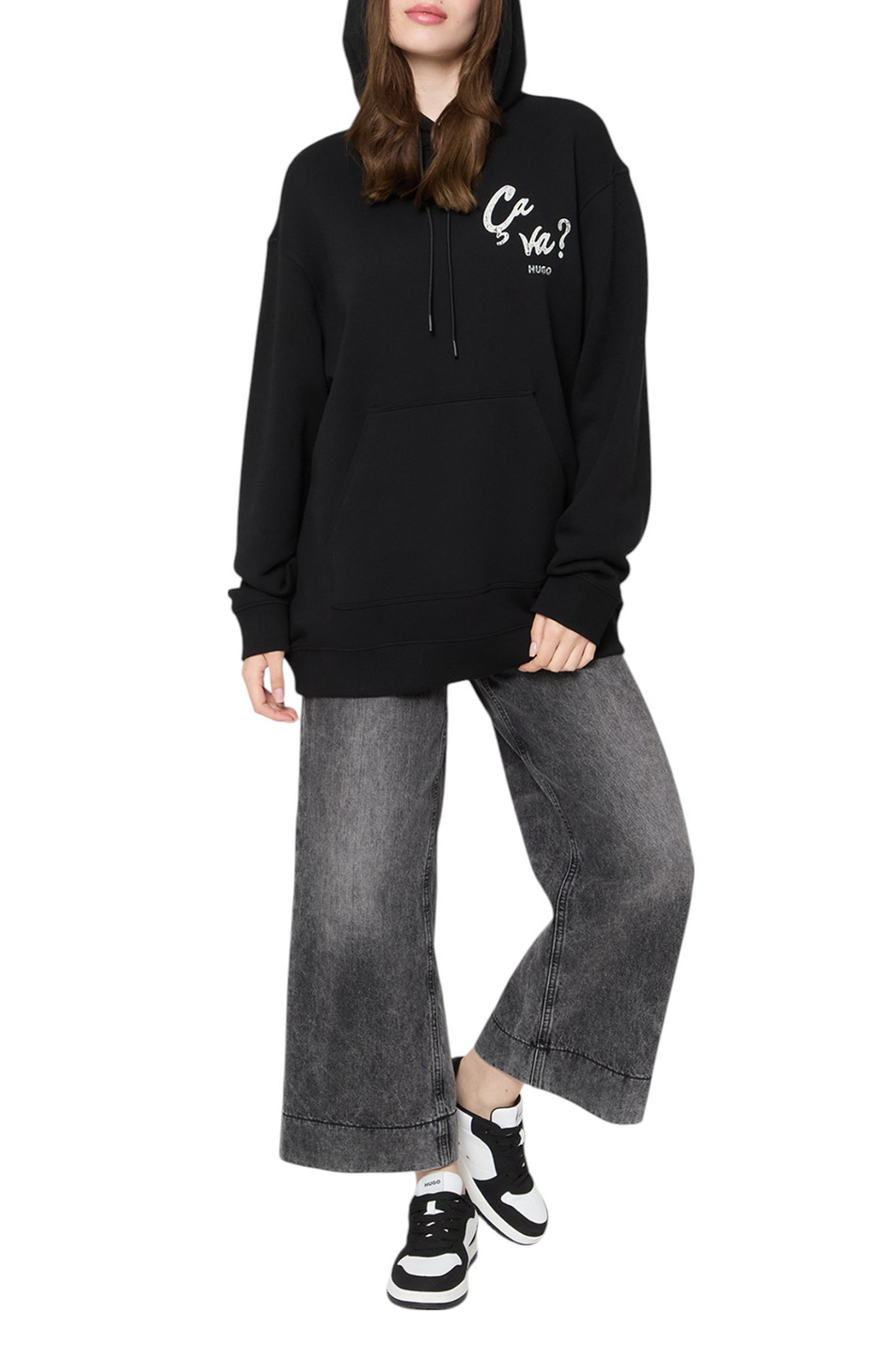 Женский HUGO Худи Dejandra с принтом (цвет ), артикул 50545201 | Фото 2