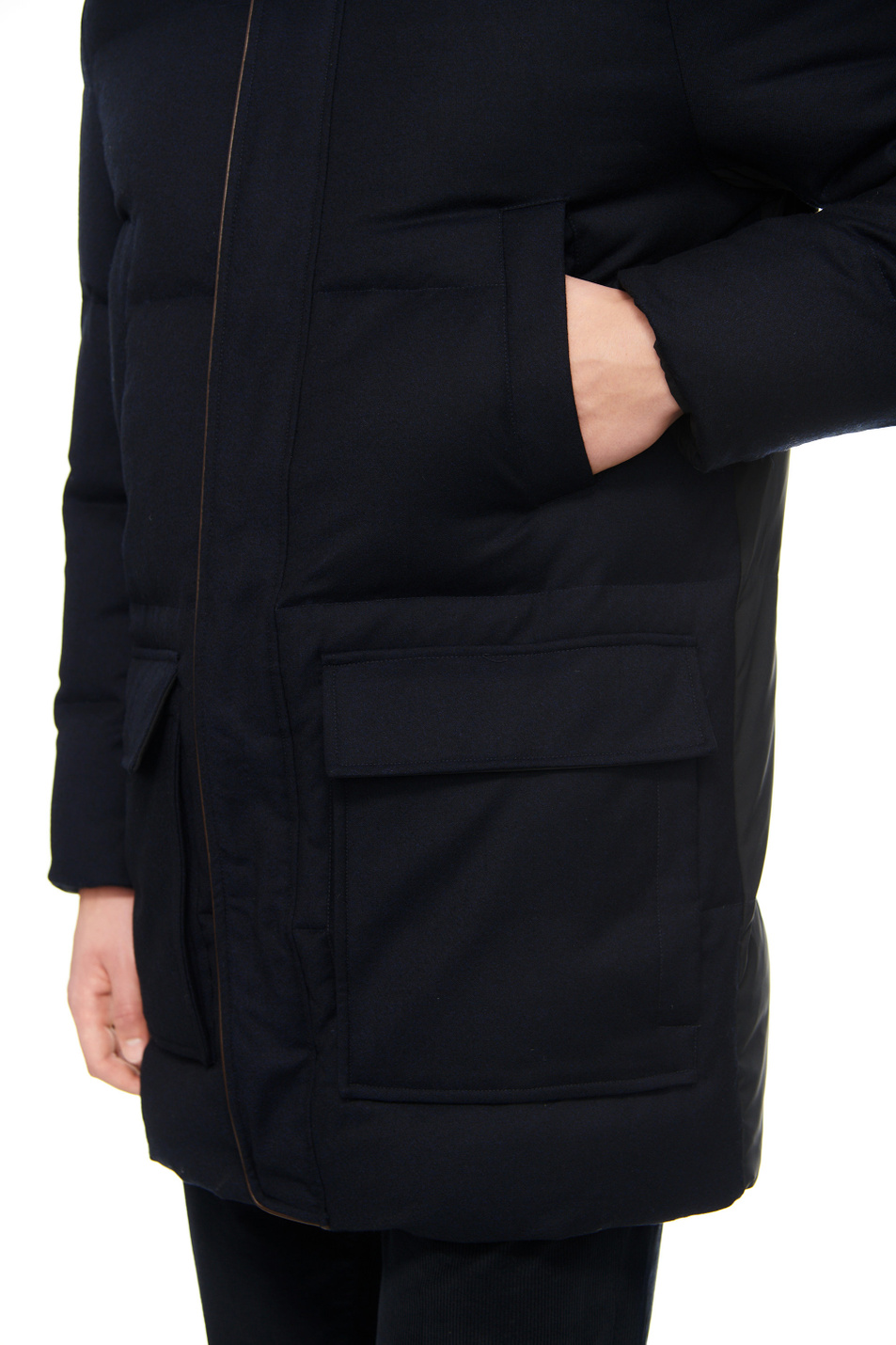 Мужской Canali Куртка стеганая (цвет ), артикул O10444WSR01809 | Фото 6