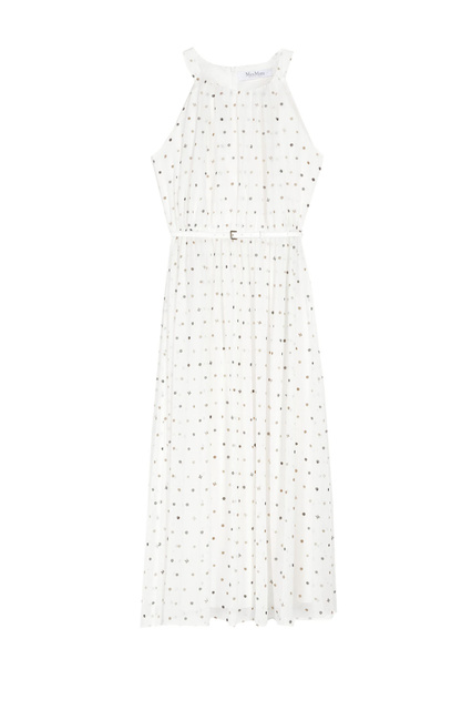 Платье VOLTA из натурального шелка|Основной цвет:Белый|Артикул:2312210232 | Фото 1