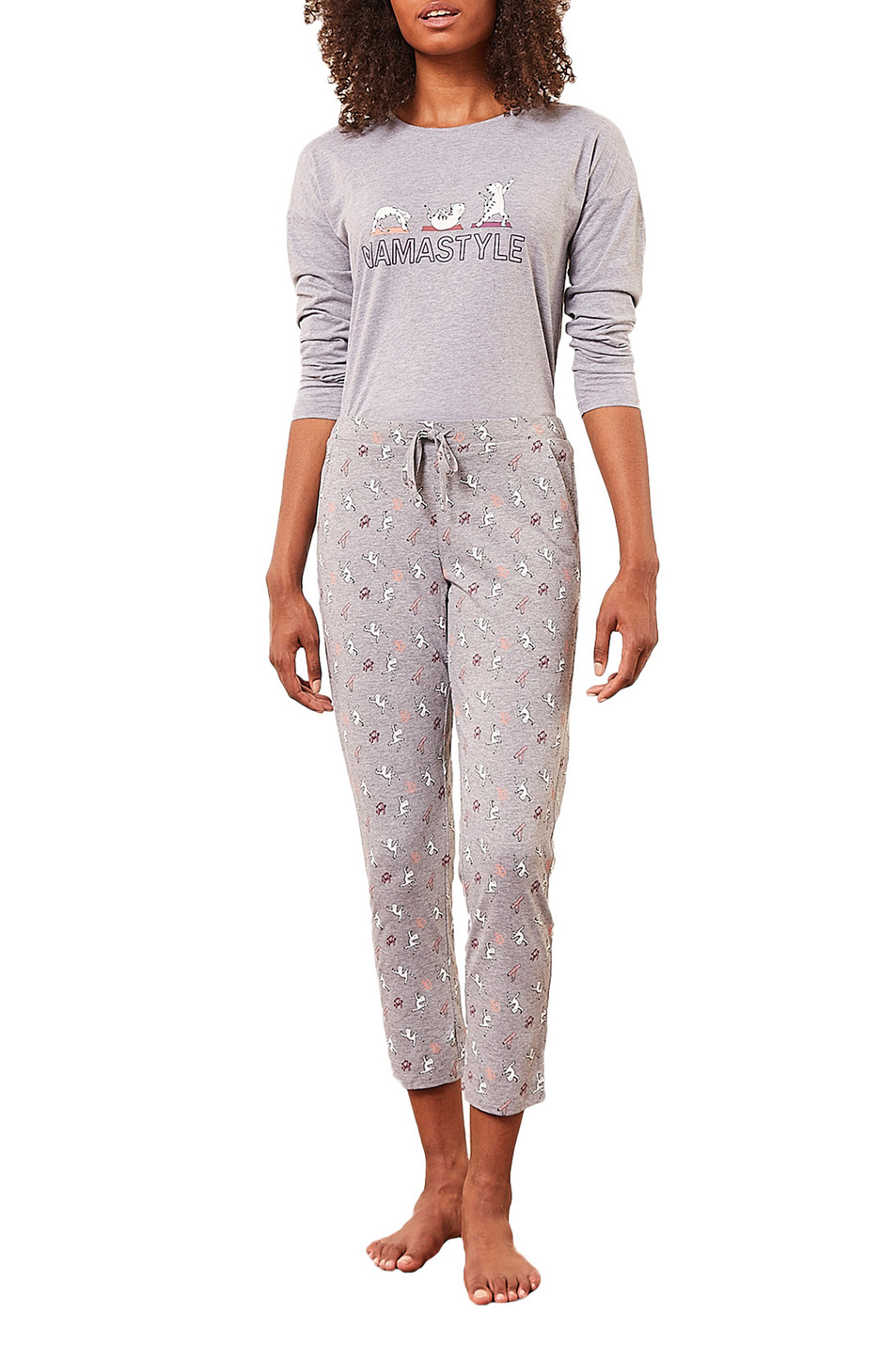 Etam Пижамные брюки YADALI с принтом (цвет ), артикул 6528376 | Фото 2