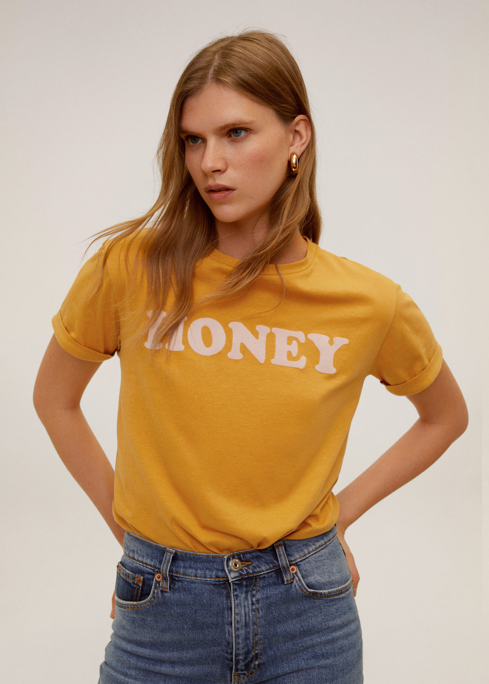 Женский Mango Футболка HONEY (цвет ), артикул 67002521 | Фото 1