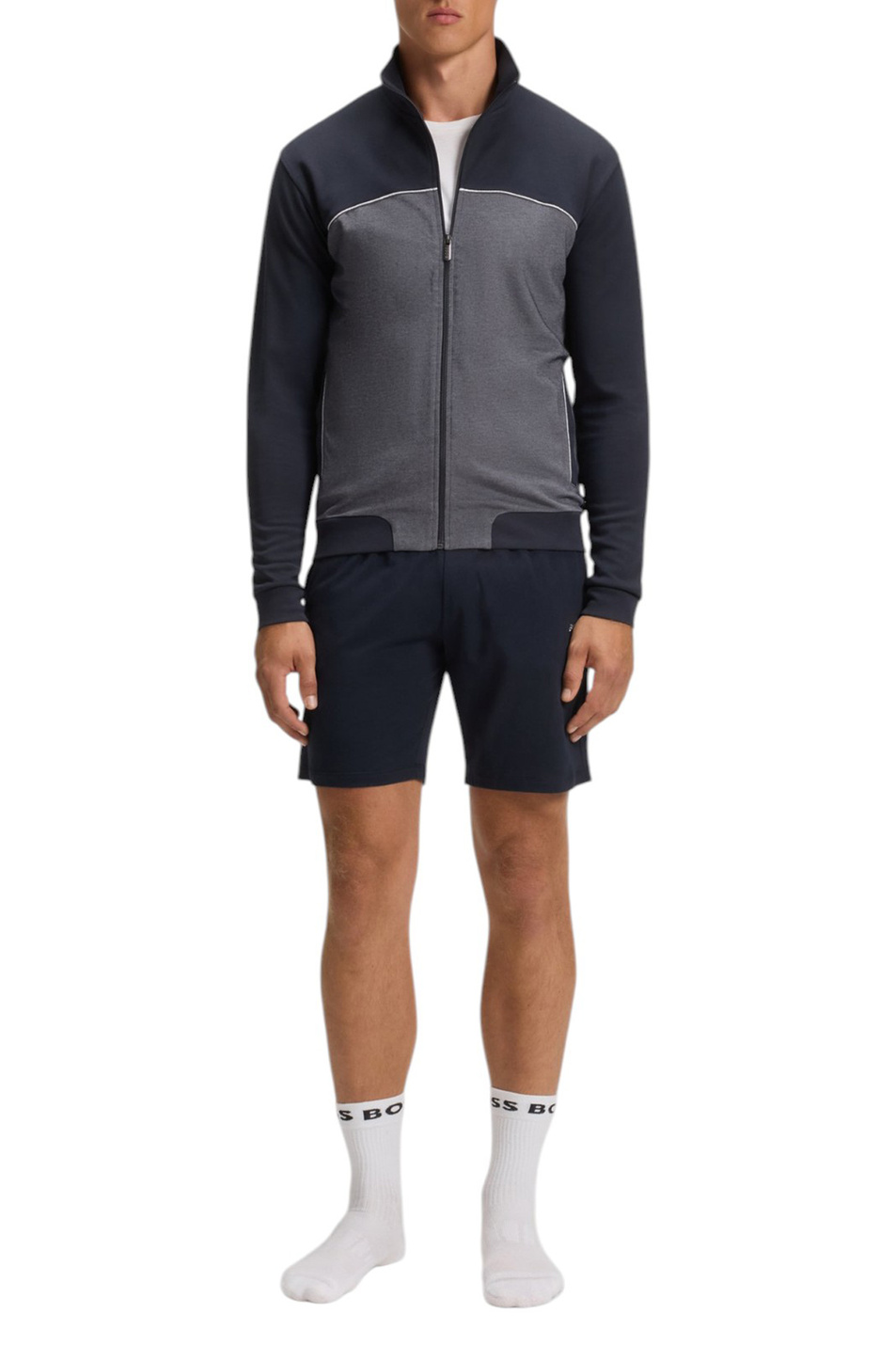 Мужской BOSS Толстовка из смесового хлопка (цвет ), артикул 50545567 | Фото 2