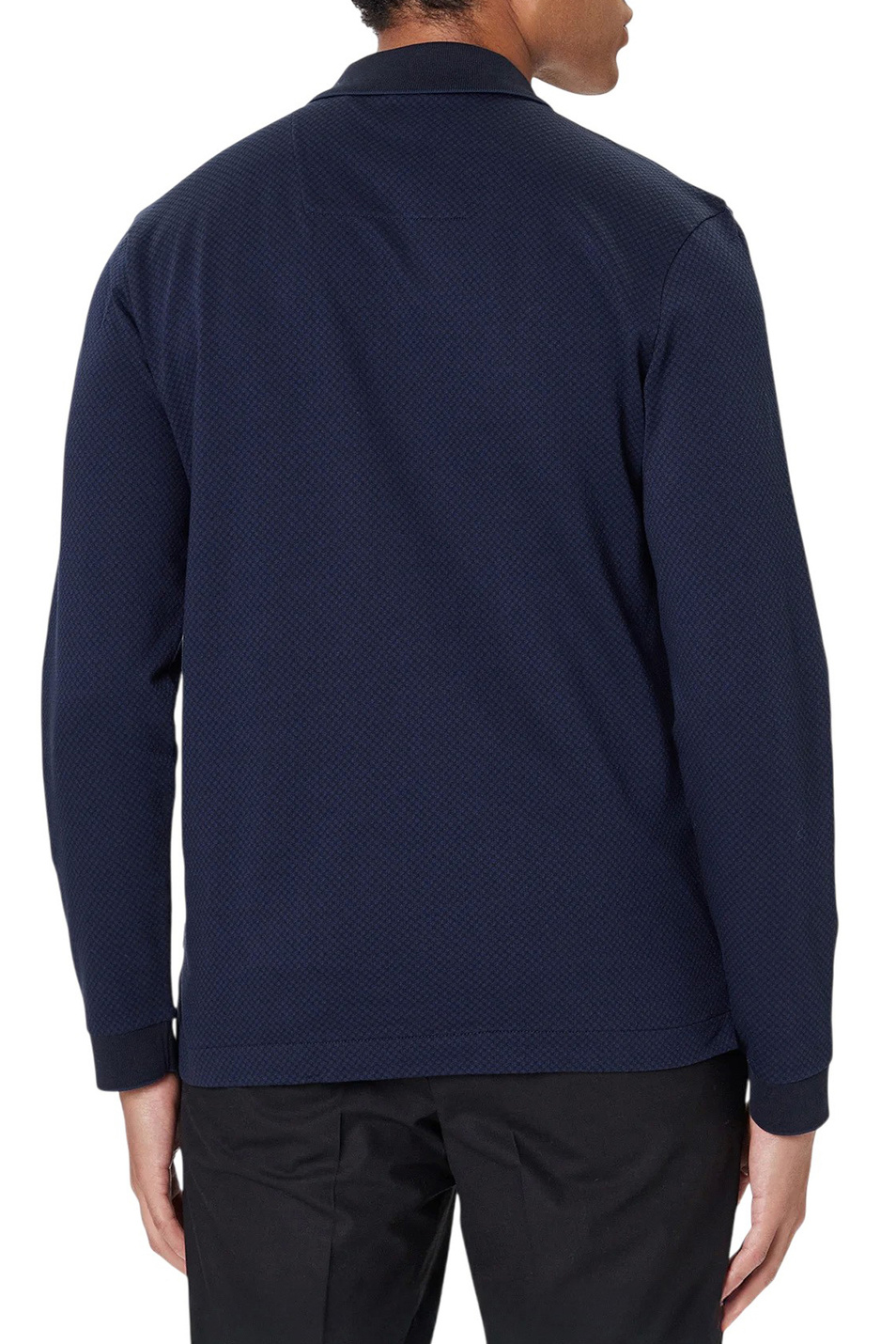 Мужской BOSS Джемпер поло Peduzzi из хлопка (цвет ), артикул 50549583 | Фото 5