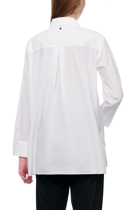 Gerry Weber Однотонная рубашка из натурального хлопка ( цвет), артикул 96314-66403 | Фото 6