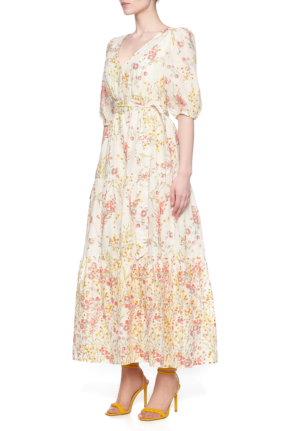 Lauren Платье из натурального хлопка с V-образным вырезом (цвет ), артикул 250830208001 | Фото 2