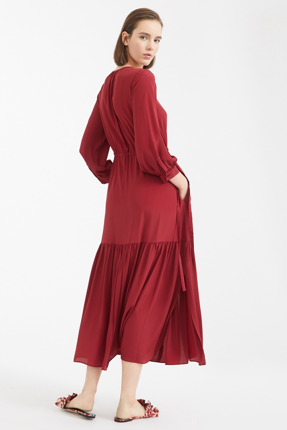 Weekend Max Mara Платье с добавлением шелка ARENA (цвет ), артикул 52211401 | Фото 5