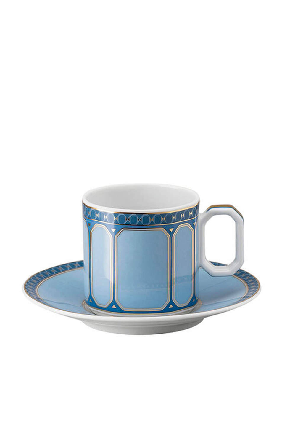 Не имеет пола Rosenthal Чашка для эспрессо Signum Azure с блюдцем 80 мл (цвет ), артикул 10570-426351-14715 | Фото 1