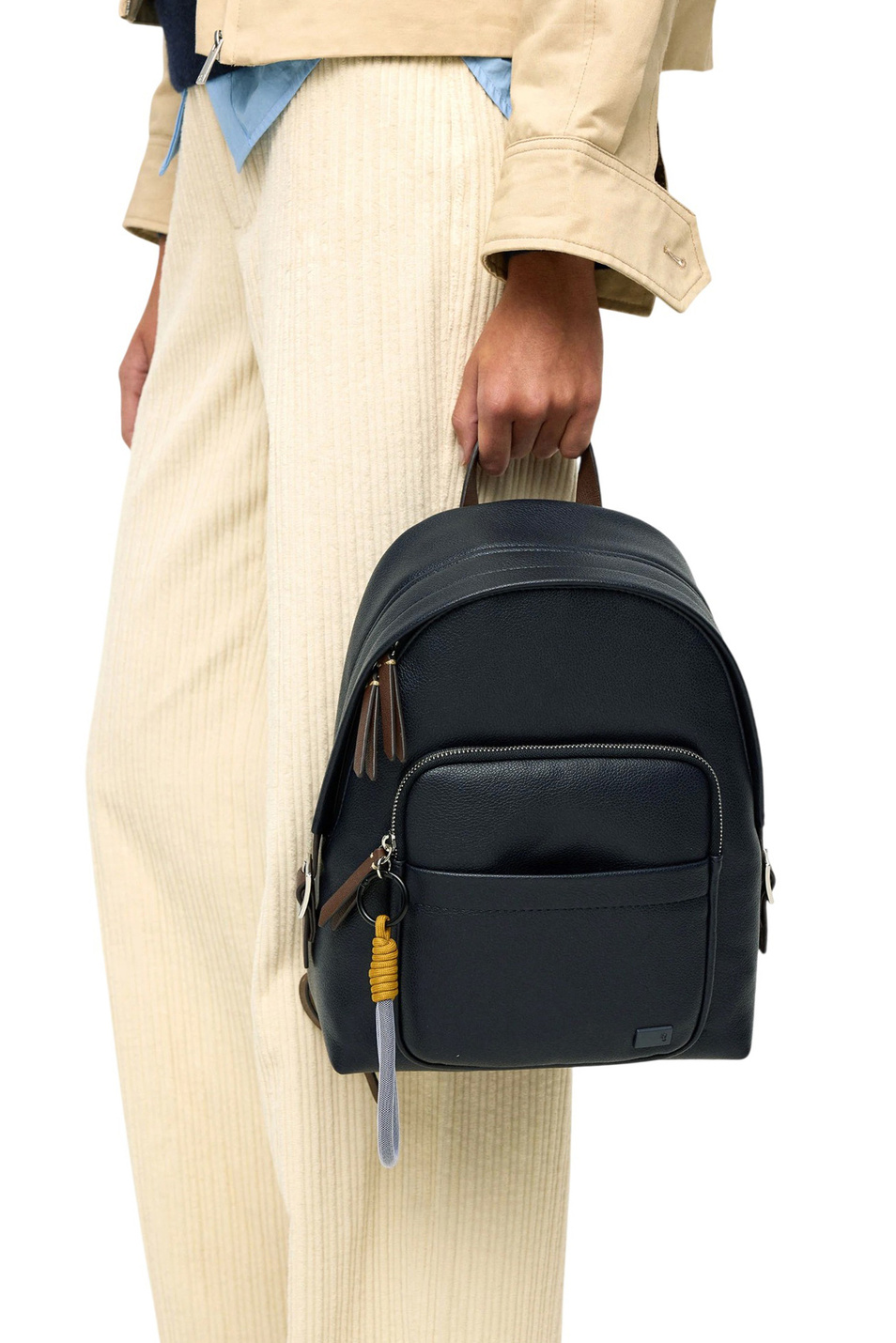 Рюкзак из искусственной кожи|Основной цвет:Синий Женский Parfois Рюкзак из искусственной кожи (цвет ), артикул 240198 | Фото 6