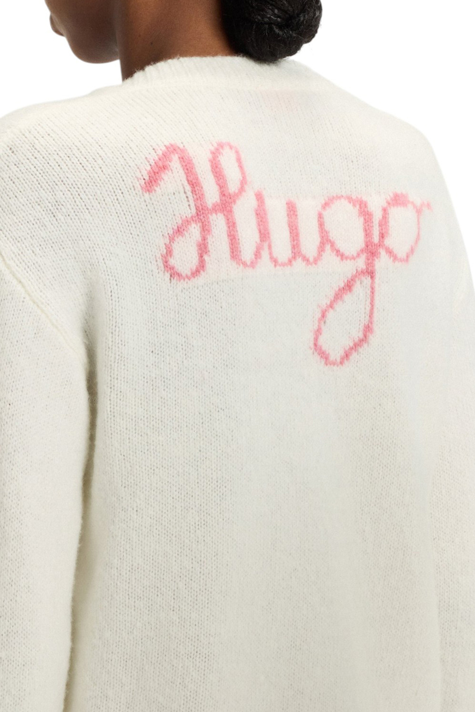 Женский HUGO Пуловер Solanu с логотипом (цвет ), артикул 50545092 | Фото 5