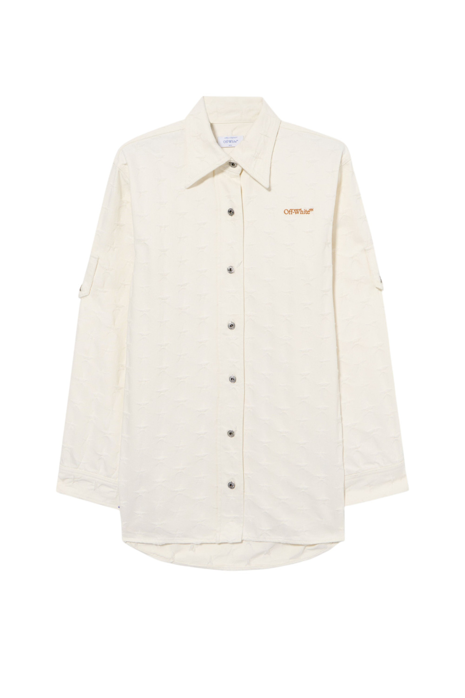Женский Off-White Рубашка джинсовая Star Jacquard (цвет ), артикул OWYQ007S26DEN0010260 | Фото 1