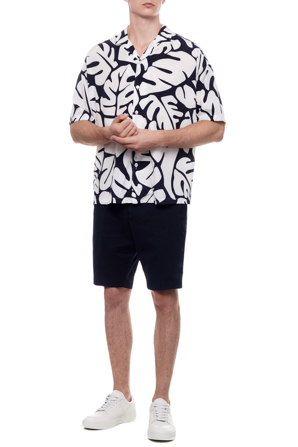 Мужской BOSS Рубашка S-DREW из лиоцелла (цвет ), артикул 50514443 | Фото 3