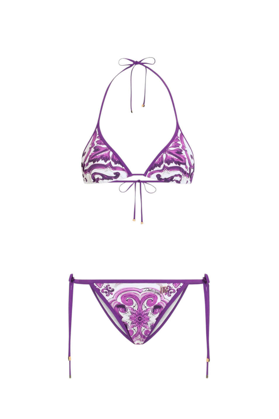 Женский Dolce & Gabbana Купальник раздельный с принтом майолика (цвет ), артикул O8A02J-ONO19 | Фото 1