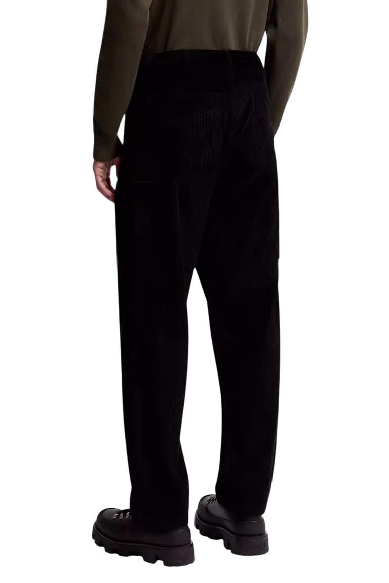 Брюки штроксовые|Основной цвет:Черный Мужской Moncler Брюки штроксовые (цвет ), артикул K20912A00023-549UU | Фото 4