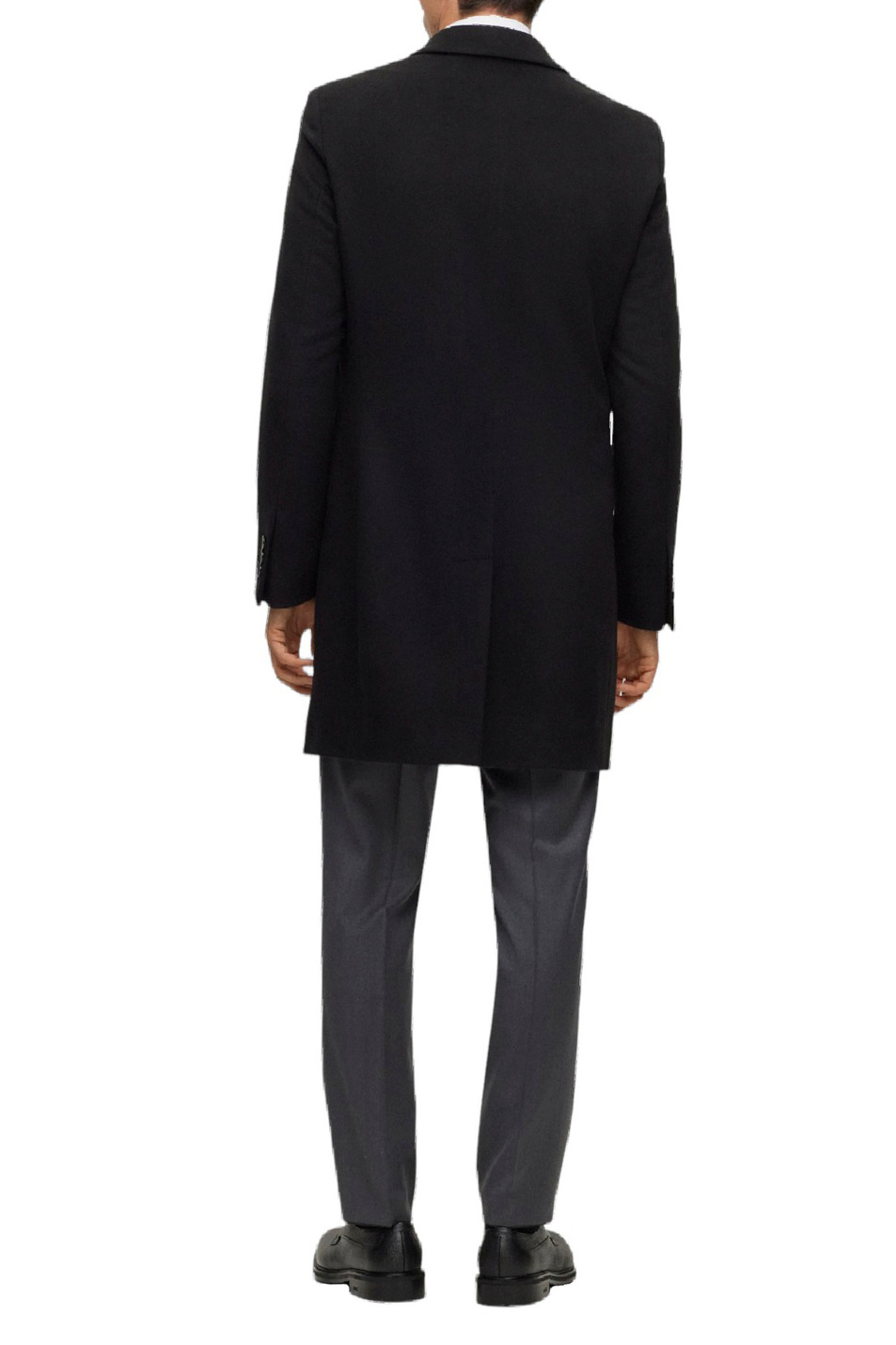 Мужской BOSS Пальто из шерсти с добавлением кашемира (цвет ), артикул 50502327 | Фото 5