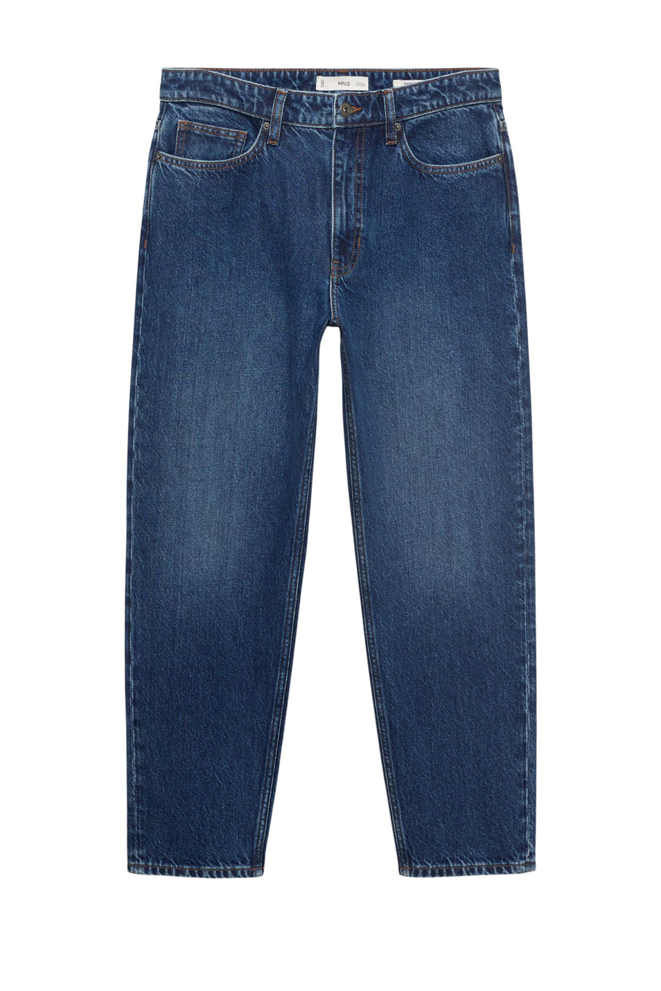 Джинсы SAMMY укороченные|Основной цвет:Синий Мужской Mango Man Джинсы SAMMY укороченные (цвет ), артикул 17005148 | Фото 1