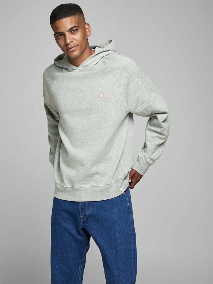 Мужской Jack & Jones Толстовка из смесового хлопка (цвет ), артикул 12180457 | Фото 3