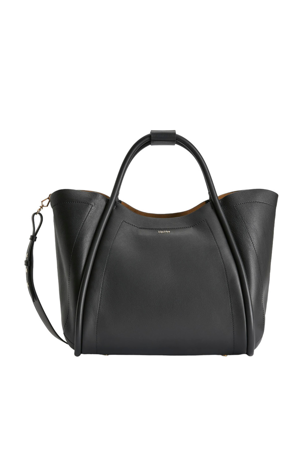 Женский Max Mara Сумка MARINM из натуральной кожи (цвет ), артикул 2345160733 | Фото 1
