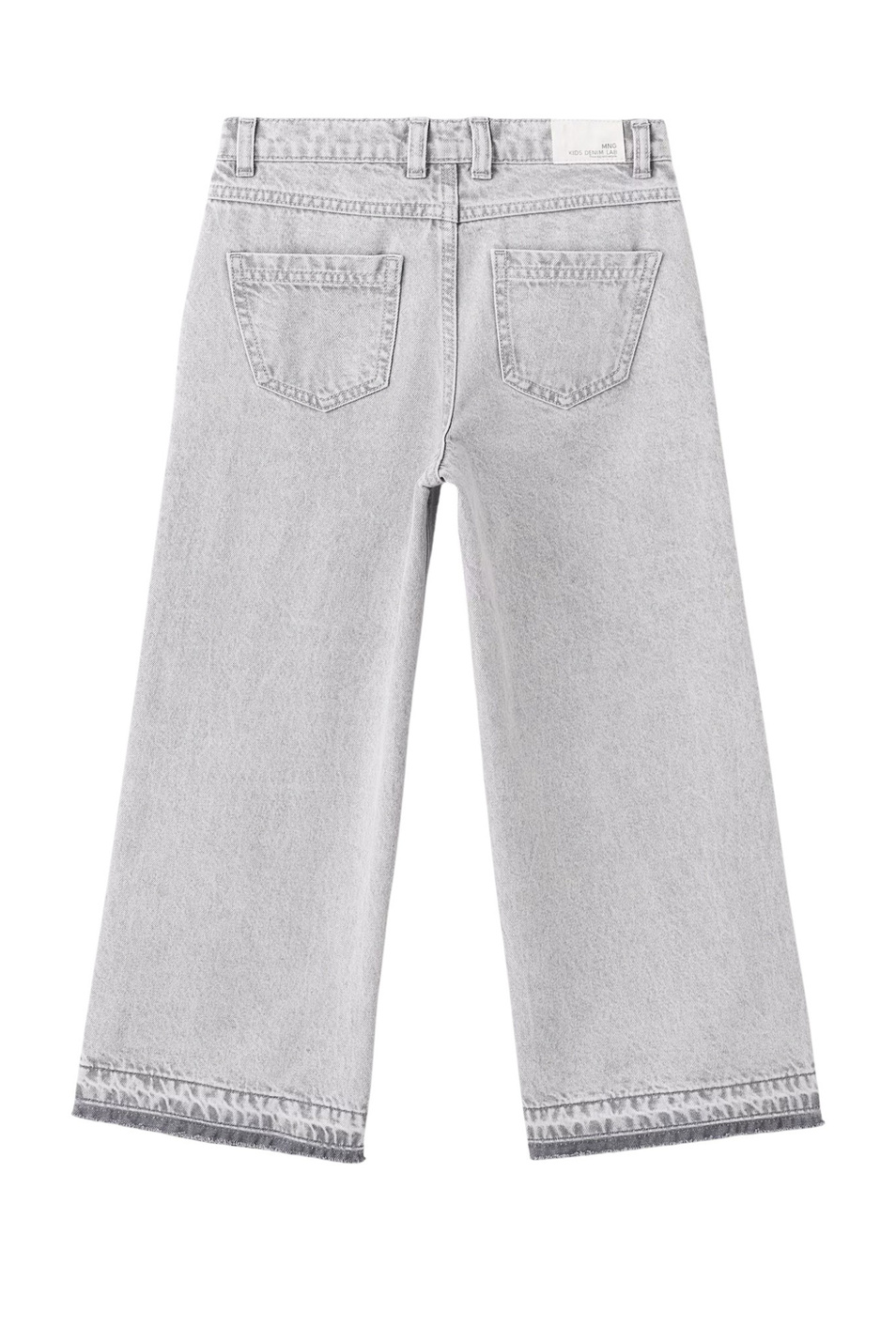 Девочкам Mango Kids Джинсы CULOTTE1 из хлопка (цвет ), артикул 27011260 | Фото 2