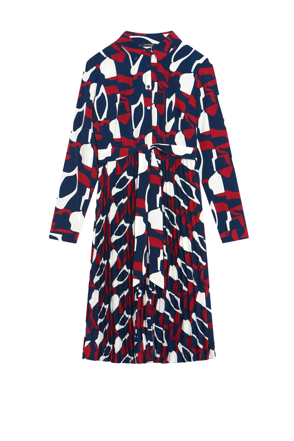 Orsay Платье-рубашка с принтом (цвет ), артикул 471603 | Фото 1