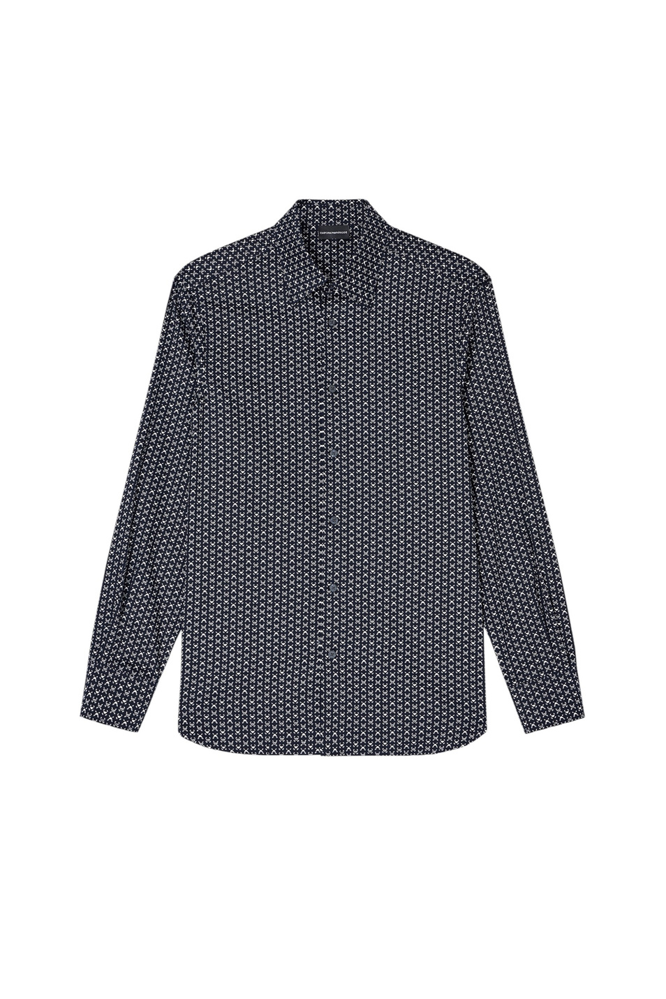 Мужской Emporio Armani Рубашка из хлопка с принтом (цвет ), артикул EM001537-AF14130 | Фото 1