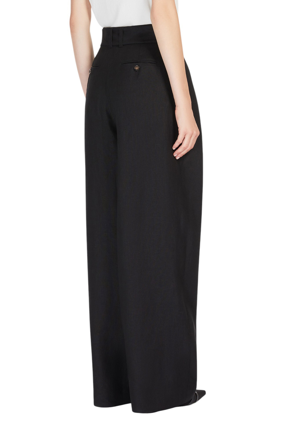 Женский Max Mara Брюки JANE с поясом (цвет ), артикул 2519131113 | Фото 4