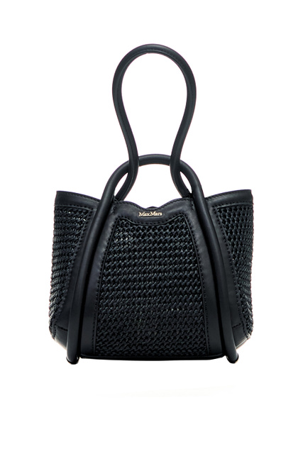 Плетеная сумка MARIXSM|Основной цвет:Черный|Артикул:45112321 | Фото 1